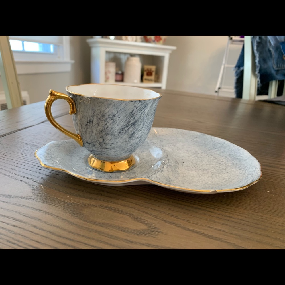 Royal Albert Gossamer Tea Cup w/ Lunch Plate